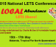 2015 National LETS Conference